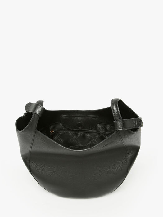 Longchamp Le foulonné Besace Noir