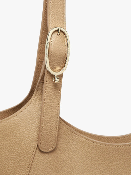 Longchamp Le foulonné Besace Marron