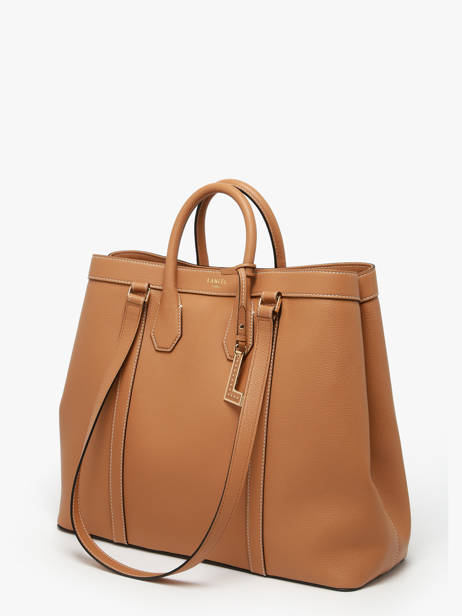 Handtas Belleville Lancel Bruin belleville A13738 ander zicht 2