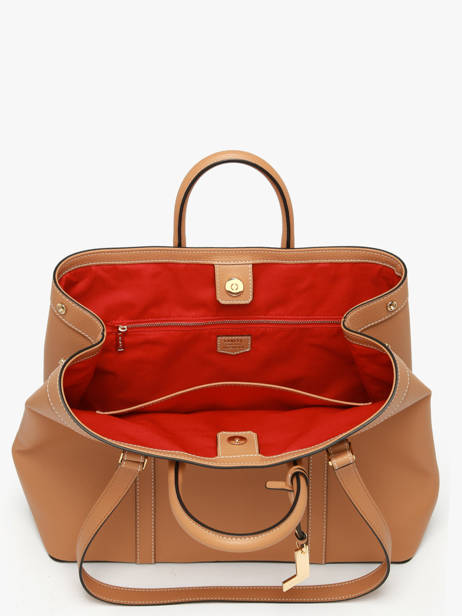 Handtas Belleville Lancel Bruin belleville A13738 ander zicht 3