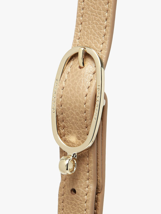 Longchamp Le foulonné Sac porté travers Beige