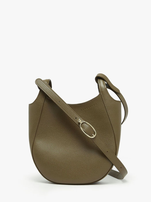 Longchamp Le foulonné Sac porté travers Vert
