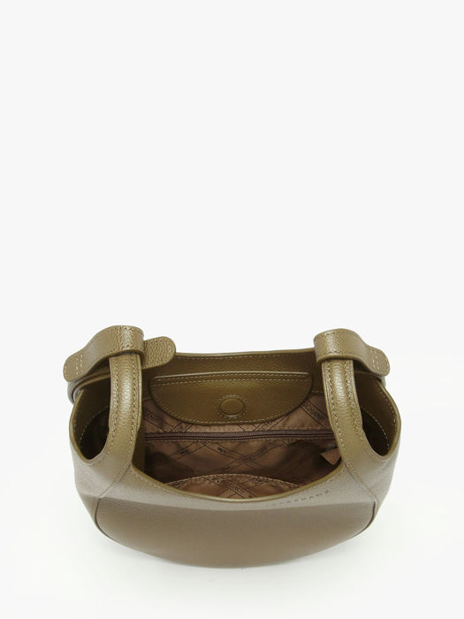 Longchamp Le foulonné Sac porté travers Vert