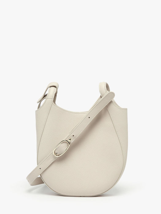 Longchamp Le foulonné Sac porté travers Blanc