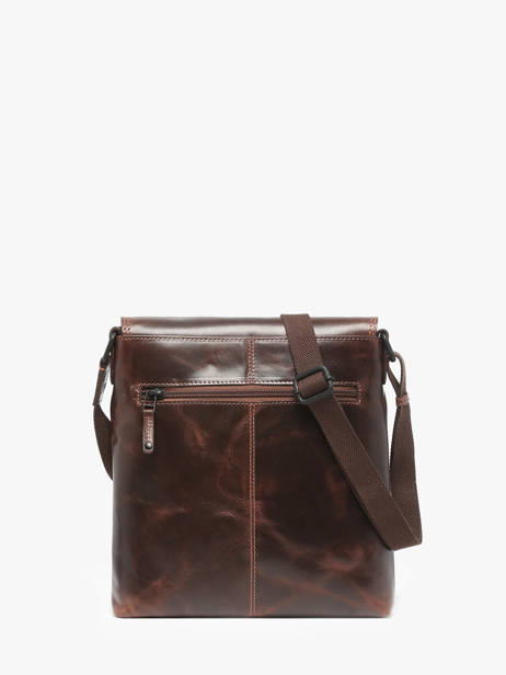 Schoudertas Maverick Bruin the original MAVTO809 ander zicht 4