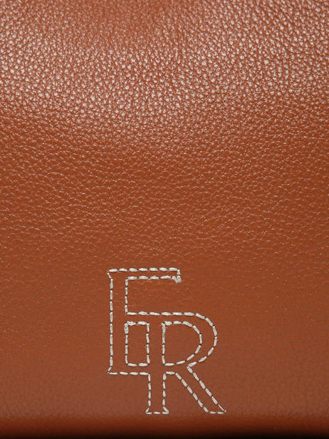 Sac Bandoulière M Foudre Cuir Etrier Marron foudre EFOD089M vue secondaire 7