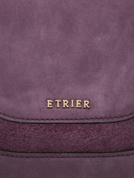Sac Bandoulière S Lasso Cuir Etrier Violet lasso ELAS152S vue secondaire 5