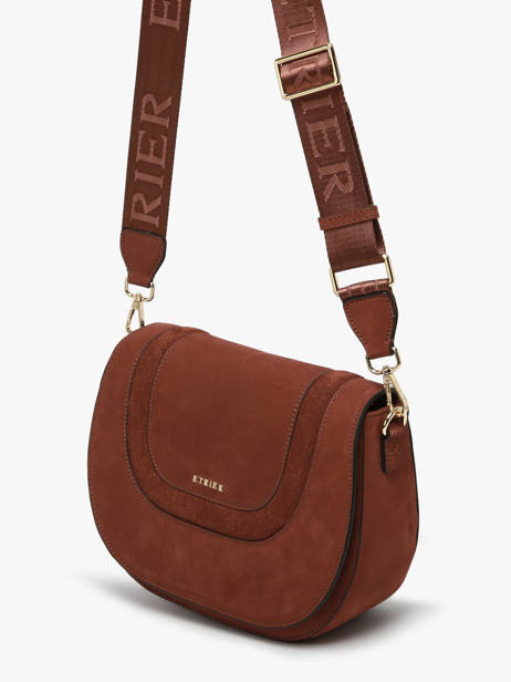 Cross Body Tas M Lasso Leder Etrier Bruin lasso ELAS152M ander zicht 2