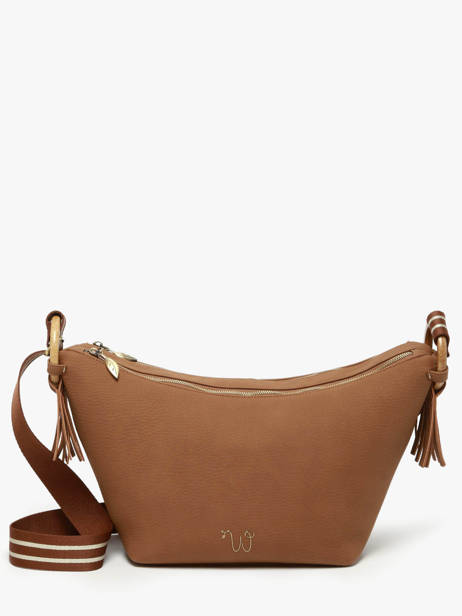 Cross Body Tas Camomille Woomen Bruin camomille WCAO03