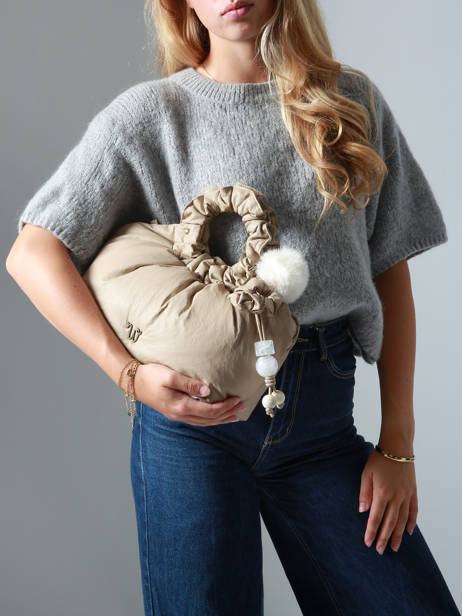 Sac Bandoulière Alizier Woomen Beige alizier WALI06 vue secondaire 1