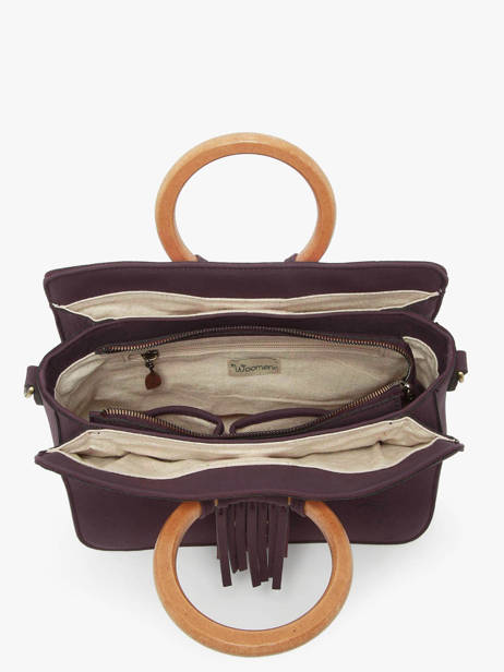 Handtassen M Camomille Woomen Violet camomille WCAO1M ander zicht 4