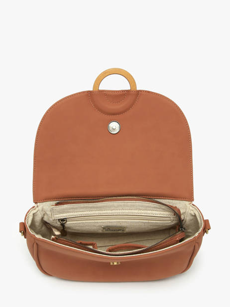 Cross Body Tas M Crocus Woomen Bruin crocus WCRO04 ander zicht 3