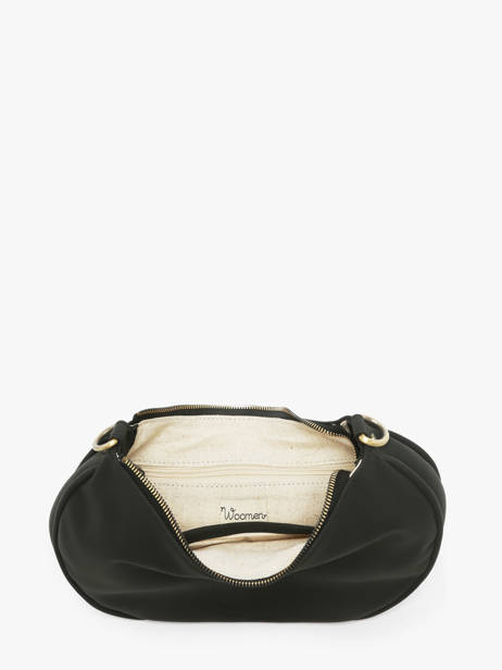 Cross Body Tas Crocus Woomen Zwart crocus WCRO29 ander zicht 3