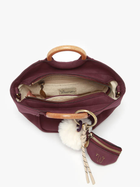 Cross Body Tas S Crocus Woomen Violet crocus WCRO33 ander zicht 3