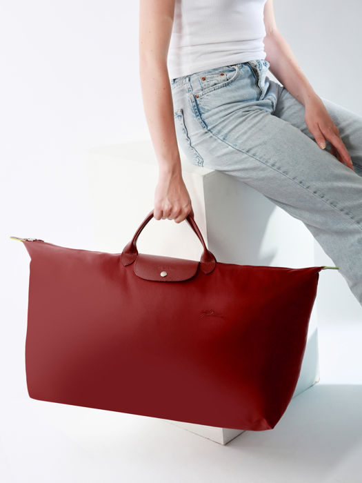 Longchamp Le pliage green Sac de voyage Violet