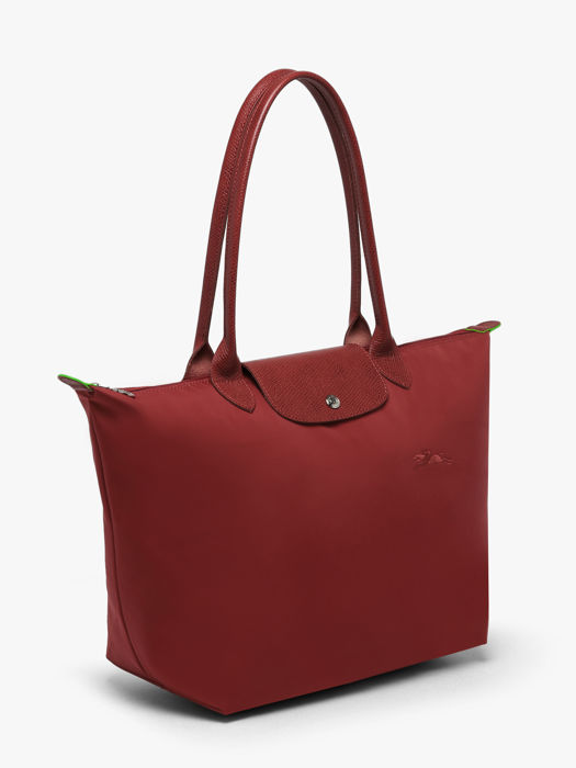 Longchamp Le pliage green Besace Rouge