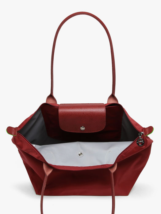 Longchamp Le pliage green Besace Rouge