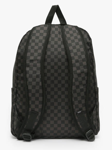 Rugzak 1 Compartiment Vans Zwart backpack VN000H4X ander zicht 2