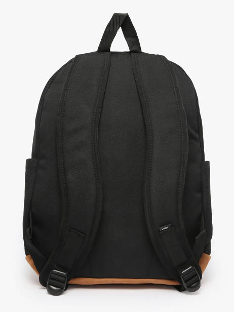Rugzak 1 Compartiment Vans Zwart backpack VN000HRJ ander zicht 2