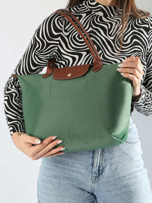 Longchamp Le pliage original Besace Vert