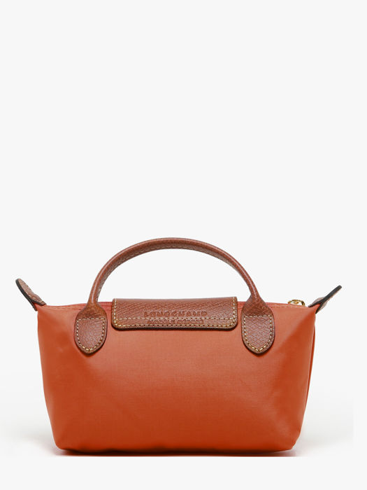 Longchamp Le pliage original Clutch Oranje