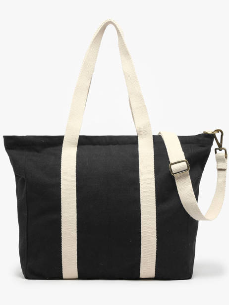 Schoudertas Cesar Katoen Hindbag Zwart best seller CESAR ander zicht 4