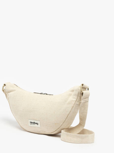 Cross Body Tas Jute Hindbag Beige jute JU ander zicht 1