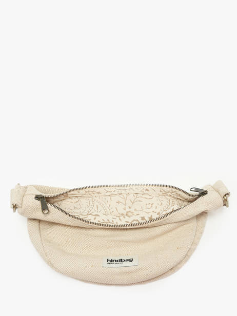 Cross Body Tas Jute Hindbag Beige jute JU ander zicht 2