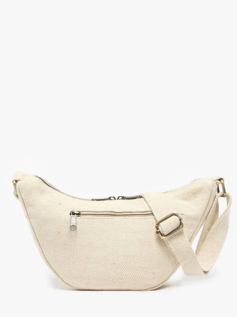Cross Body Tas Jute Hindbag Beige jute JU ander zicht 3