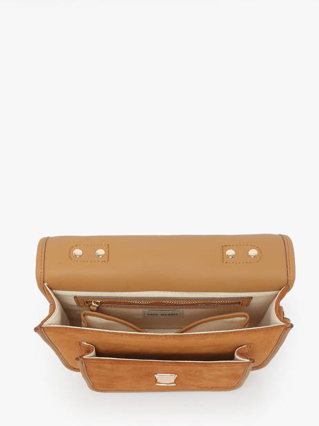 Sac Bandoulière La Suite Cuir Paul marius Orange la suite GEOR2SUI vue secondaire 2