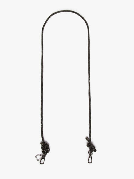 Afneembare Schouderriem Strass Etrier Zwart accessoires EACC413L ander zicht 1