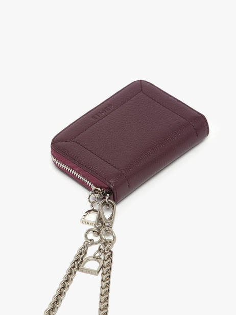 Portemonnee Altesse Leder Etrier Violet altesse EALT096M ander zicht 2