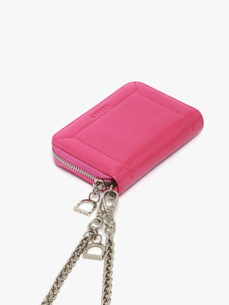 Portemonnee Altesse Leder Etrier Roze altesse EALT096M ander zicht 2