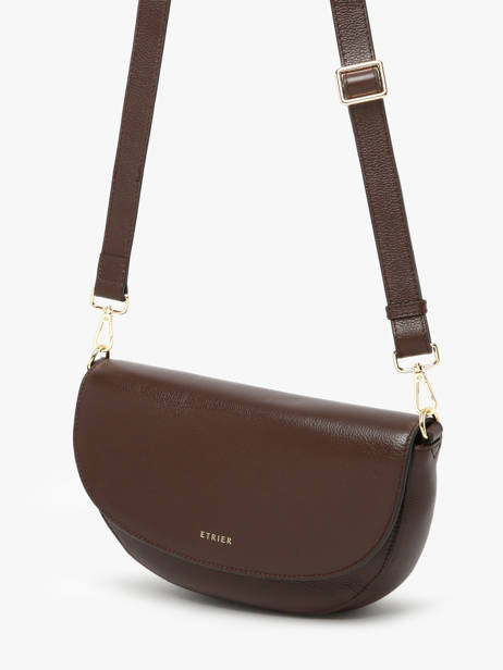 Cross Body Tas Tradition Leder Etrier Bruin tradition ETRA065M ander zicht 2