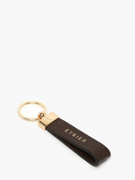 Sleutelhanger Tradition Leder Etrier Bruin tradition ETRA403M ander zicht 1