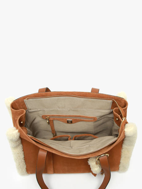 Shoppingtas M Alpin Leder Etrier Bruin alpin EALP140M ander zicht 3