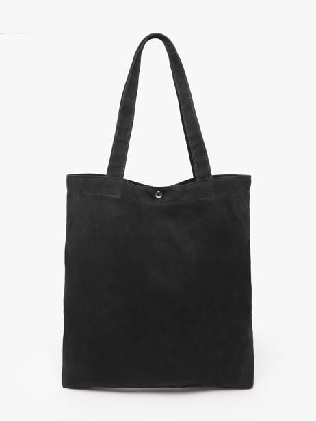 Schoudertas Suedine Kba Lancaster Zwart suedine kba 61 ander zicht 4