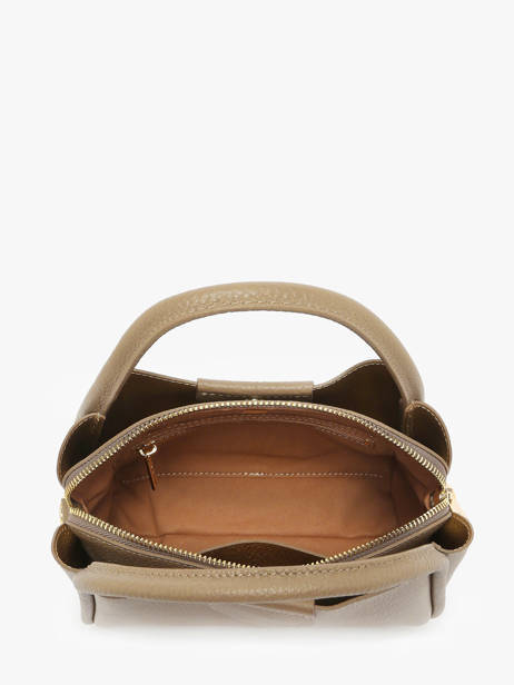 Handtassen Ida Double Leder Lancaster Beige ida double 83 ander zicht 3