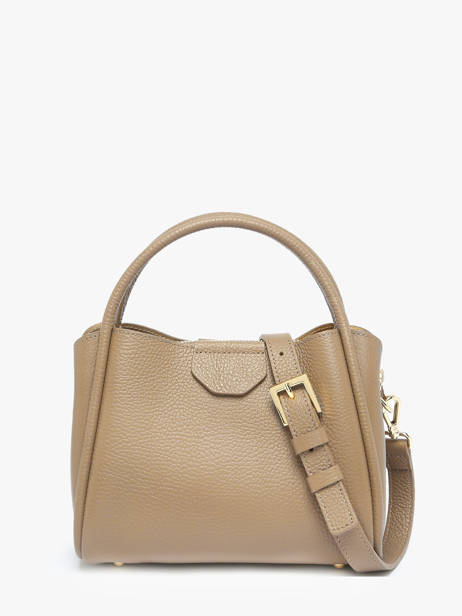 Handtassen Ida Double Leder Lancaster Beige ida double 83 ander zicht 4