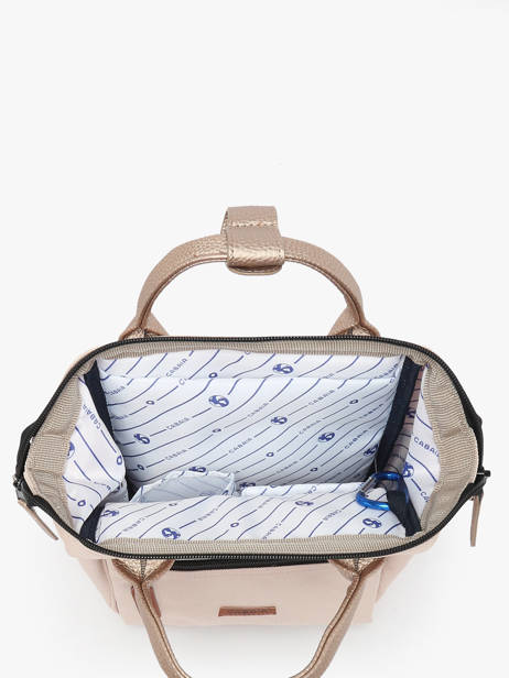 Sac à Dos 1 Compartiment Cabaia Beige adventurer XS vue secondaire 3