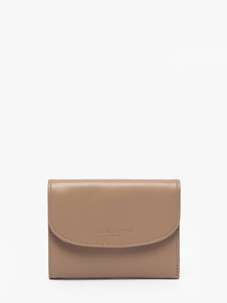Portefeuille Leder Lancaster Beige paris pm 24