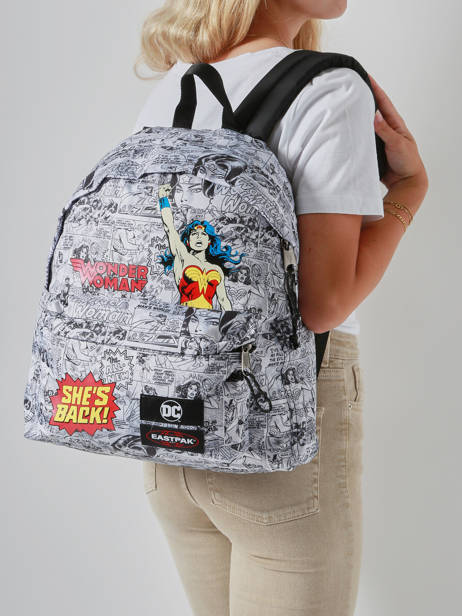 Rugzak Day Pak'r Dc Comics 1 Compartiment Eastpak Wit eastpak x dc comics A5BG4COM ander zicht 1