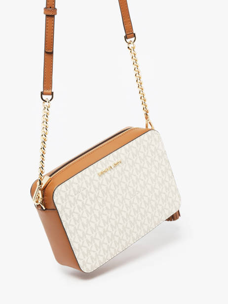 Cross Body Tas Jet Set Item Michael kors Beige jet set F8GF5M2B ander zicht 4