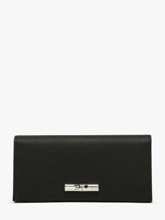 Longchamp Le roseau Portefeuille Noir