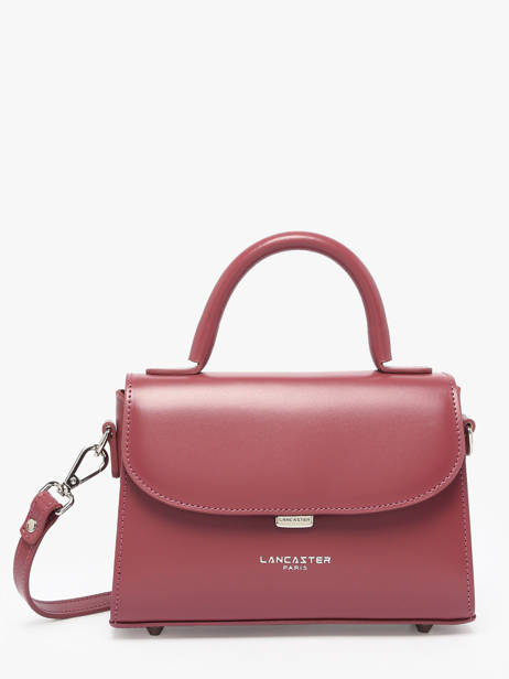 Sac Bandoulière S Suave Cuir Lancaster Rose suave even 16