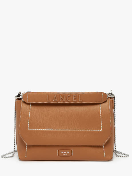 Cross Body Tas L Ninon Soft Leder Lancel Bruin ninon A13783