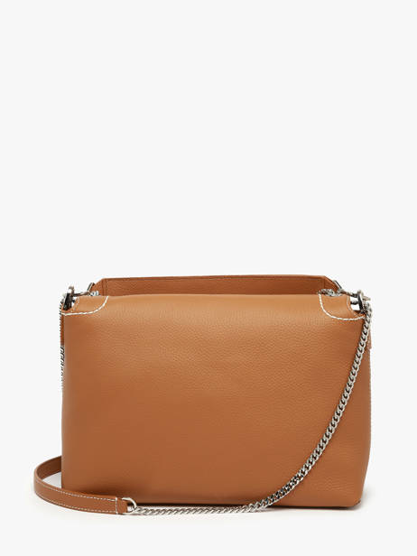 Cross Body Tas L Ninon Soft Leder Lancel Bruin ninon A13783 ander zicht 5