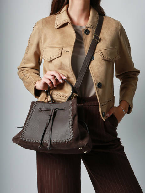 Cross Body Tas Brumby Etrier Bruin brumby EBRU148M ander zicht 2