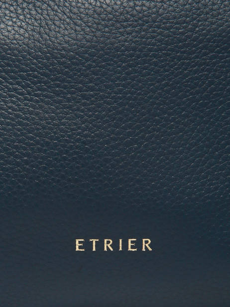 Rugzak Tradition Leder Etrier Blauw tradition ETRAB37S ander zicht 5