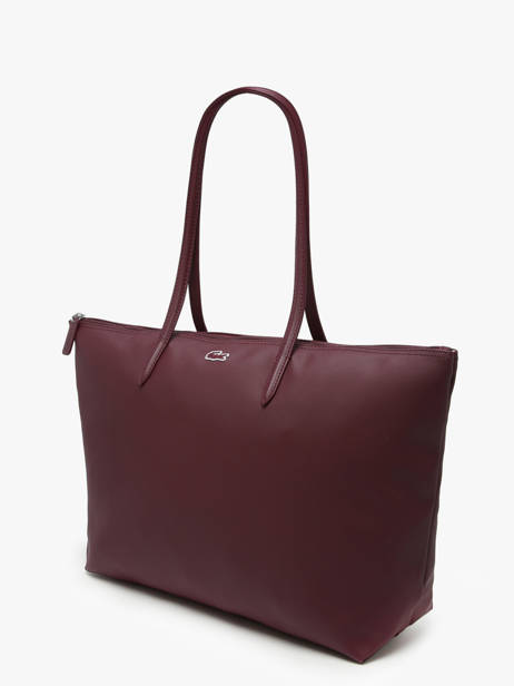 Schoudertas L.12.12 Concept Lacoste Rood l.12.12 concept NF1888PK ander zicht 2